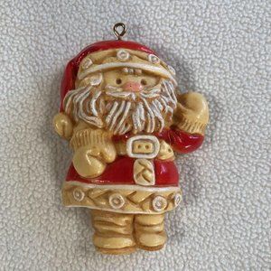 Season's Greetings Christmas Ornament 1976 Vintage 4"